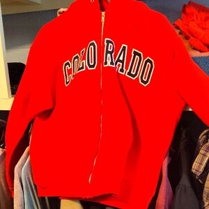 Colorado Red Hoodie